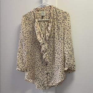 Anthropologie polka dot blouse  HD in Paris